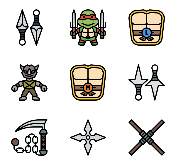 Turtle Icons 600x564 Turtle Icons