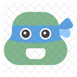 Ninja Turtle Emoji Icon Of Flat Style 256x256 Ninja Turtle Emoji Icon Of Flat Style