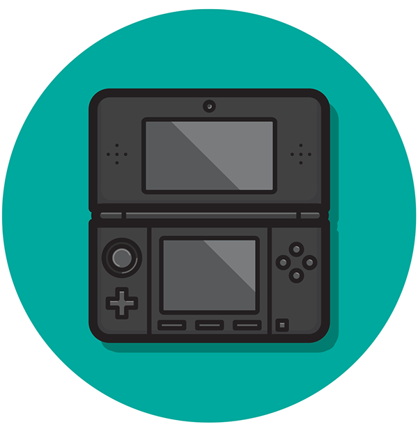600x626 Nintendo Handheld Icon Set On Behance