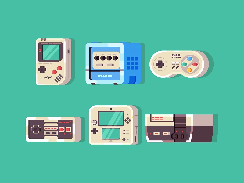 800x600 Nintendo Icon Set