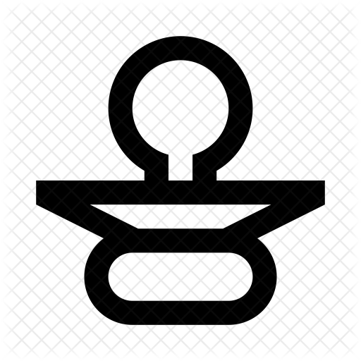 512x512 Baby Nipple Icon Of Line Style