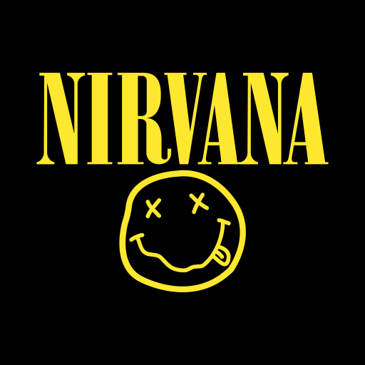 512x512 Nirvana Logo Icon Of Flat Style