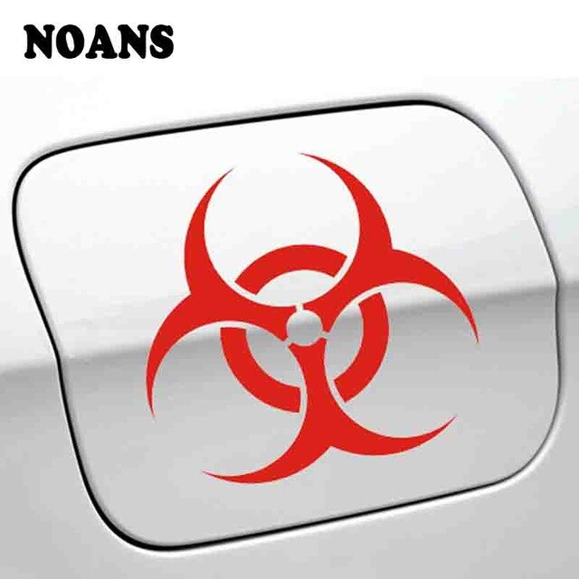 640x640 Noans Car Styling Biochemical Icon Fuel Tank Car Stickers Decal