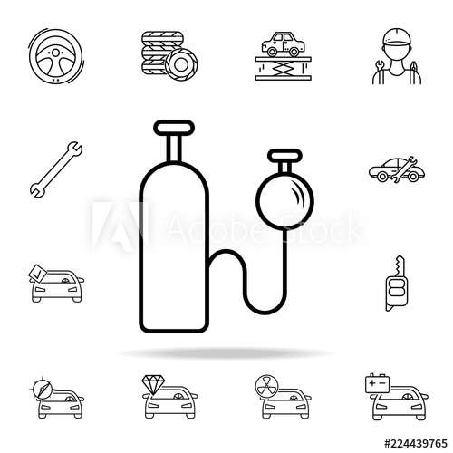 500x500 Car Nitro Icon Cars Service And Repair Parts Icons Universal Set