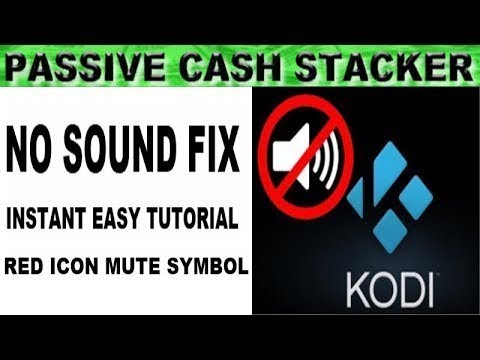 480x360 Fix Kodi No Sound Red Icon Audio