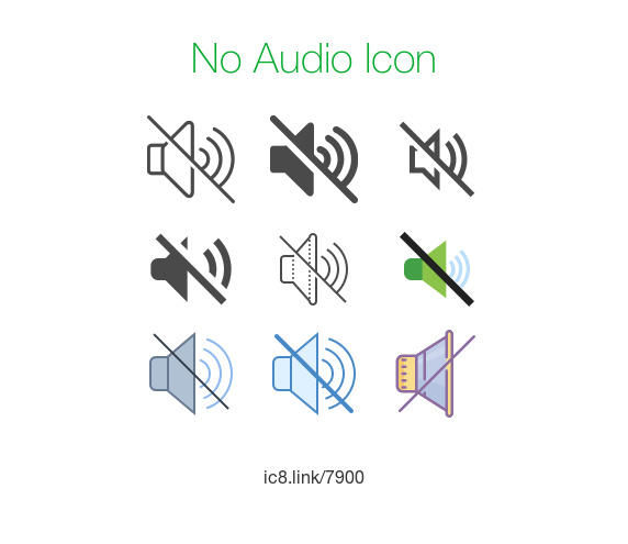 572x495 No Audio Filled Icon