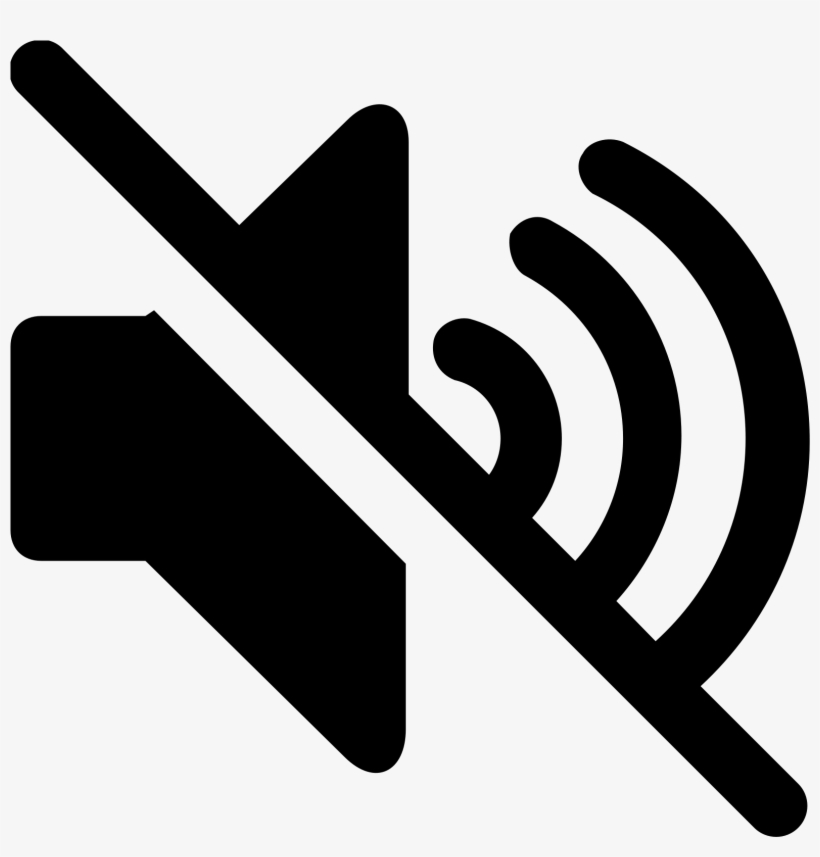 820x857 No Audio Icon Free Download Png And Vector Png
