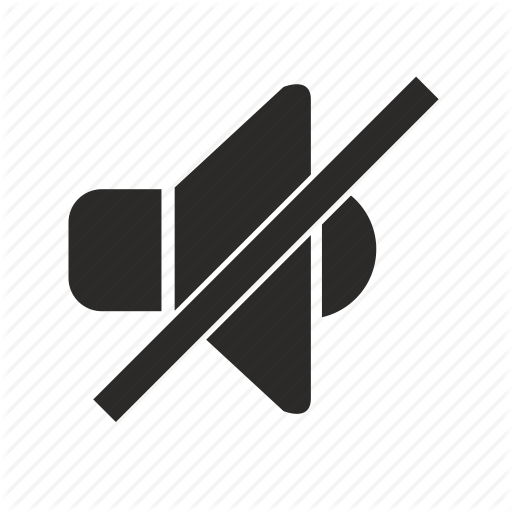 512x512 Download Free Png No Audio Icon
