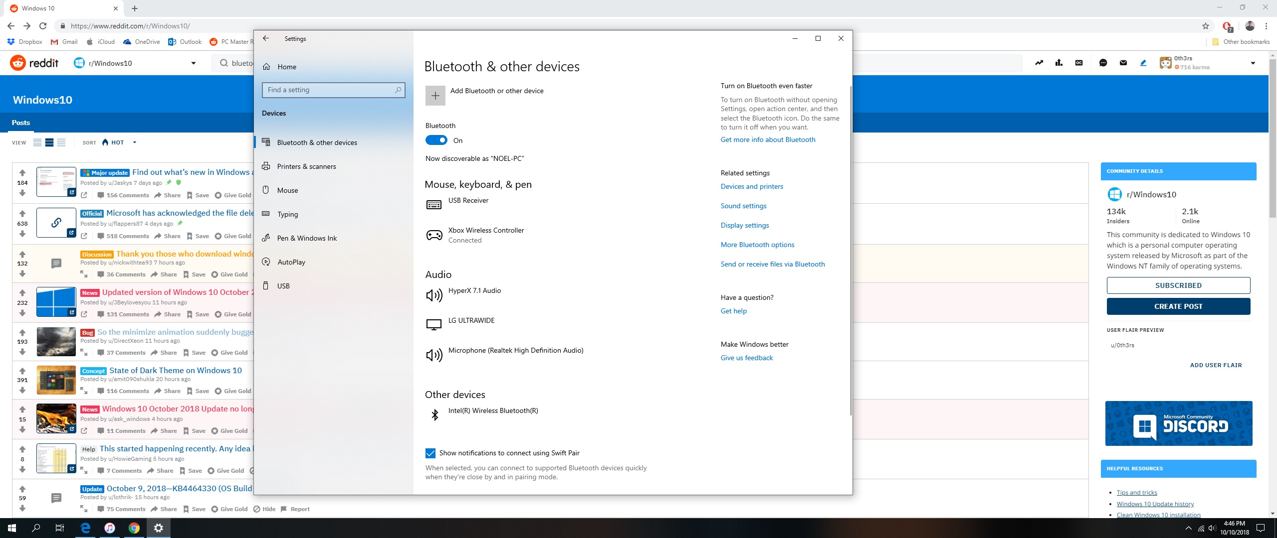 No Bluetooth Icon Windows 10