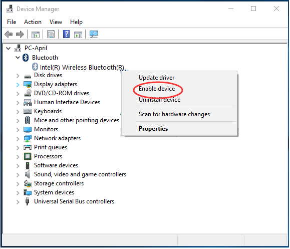 579x497 How To Turn On Bluetooth On Windows