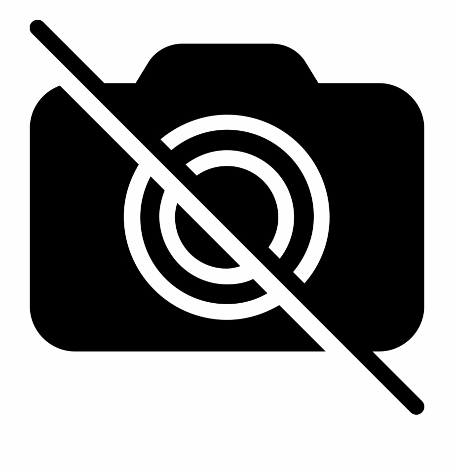 920x960 No Camera Filled Icon, Transparent Png Download For Free