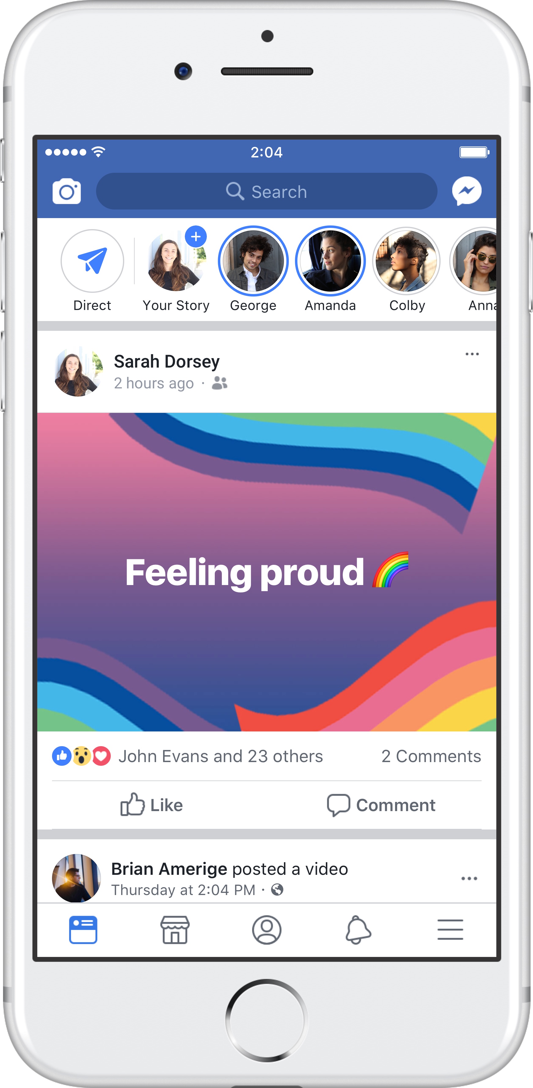 1742x3552 Facebook, Messenger And Instagram Released Features For Lgbtq