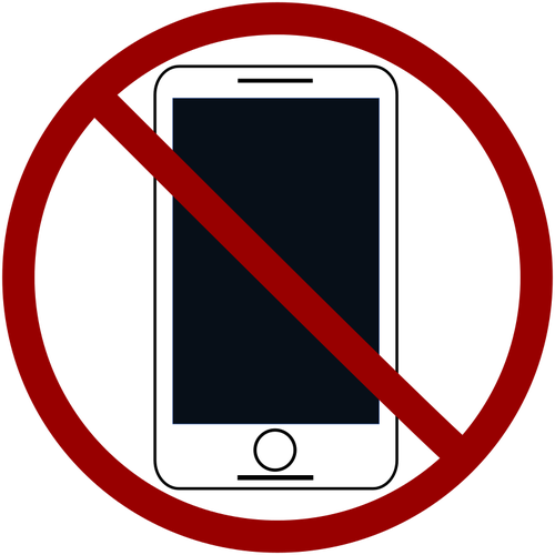No Cell Phone Icon at Vectorified.com | Collection of No Cell Phone ...