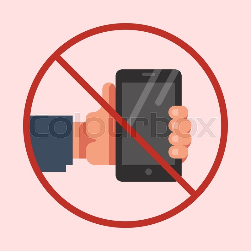 Do Not Use Mobile Phone Sign No Stock Vector Colourbox 800x800 Do Not Use Mobile Phone Sign No Stock Vector Colourbox