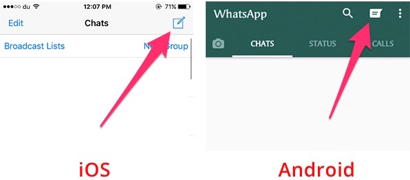 596x262 How To View The Contacts List In The New Whatsapp Update For Ios