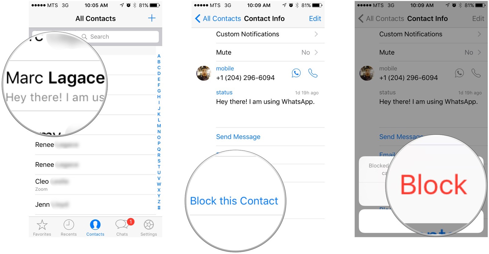 1600x832 How To Add And Block Contacts In Whatsapp For Iphone Imore