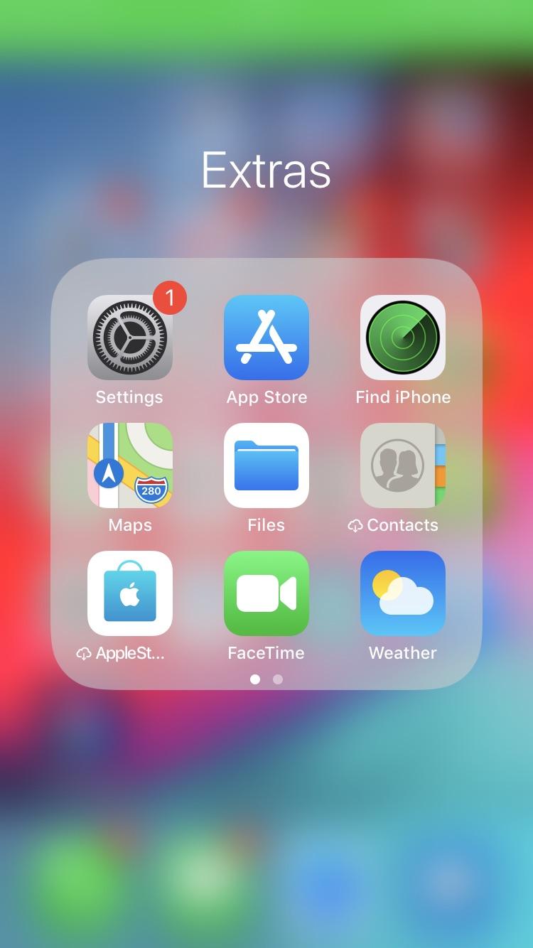 750x1334 Ios Settings Badge Won't Go Away No Pending Updates