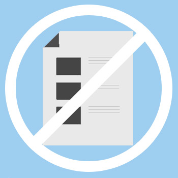 350x350 No Contracts Icon