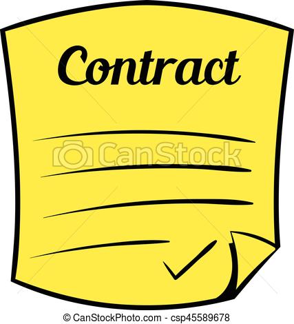427x470 Contract Icon
