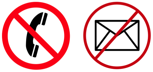 No Email Icon