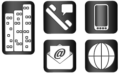 400x243 Design Stuffs And Thingses Business Card Icons