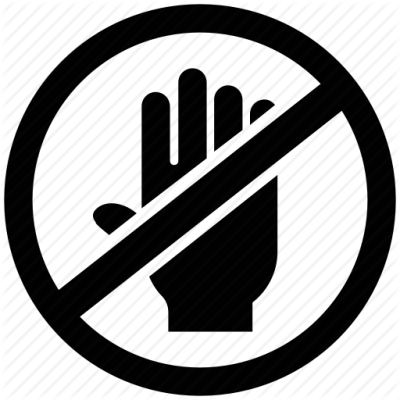 400x400 Free No Entry Icon Png