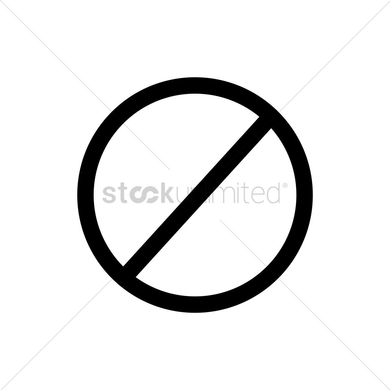 1300x1300 No Entry Icon Vector Image