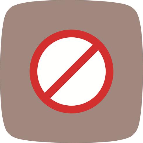 490x490 Vector No Entry Icon