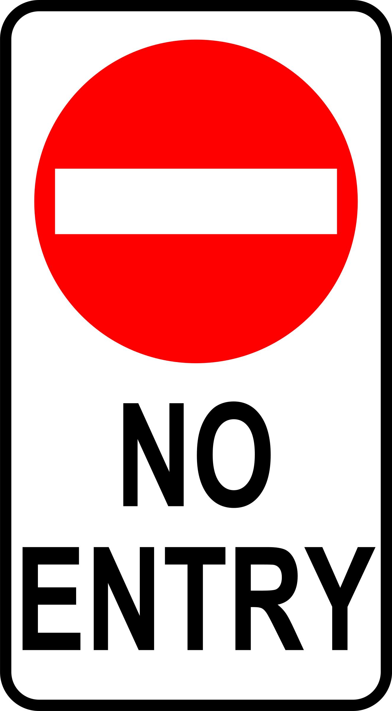 1323x2400 Sign No Entry Icons Png