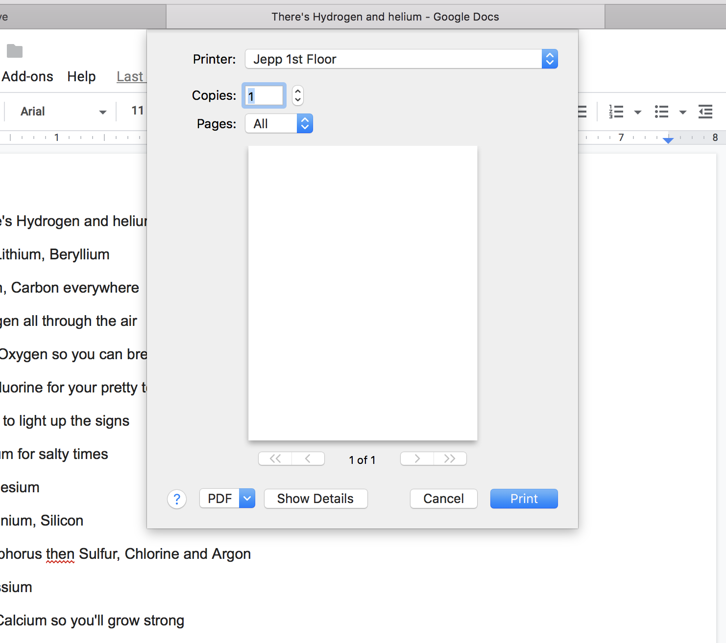1482x1314 Print Icon In Google Docs Open A Pop Up To Save The Instead