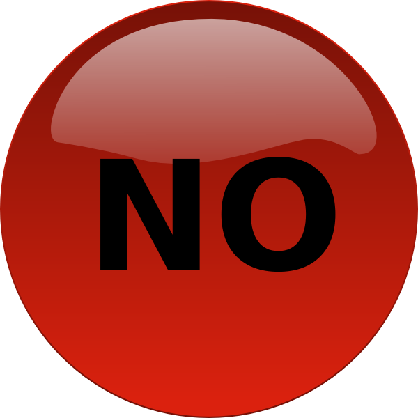 No Button Png, Clip Art For Web 600x600 No Button Png, Clip Art For Web