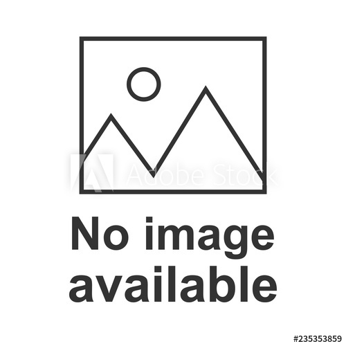 500x500 No Image Available Icon Flat, Vector Illustration