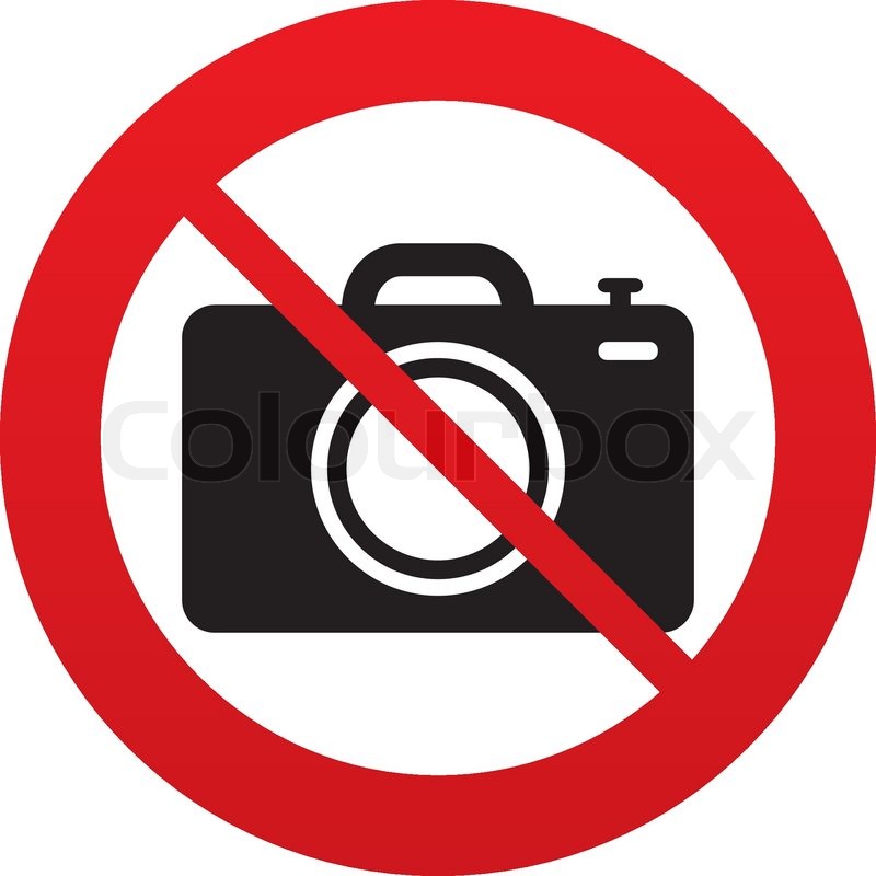 800x800 No Photo Camera Sign Icon Digital Stock Vector Colourbox