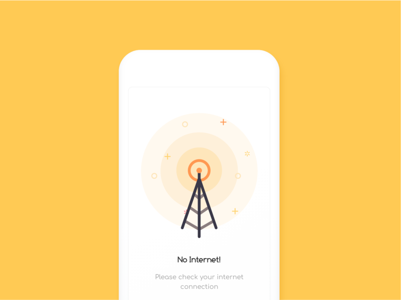 800x600 No Internet Empty State