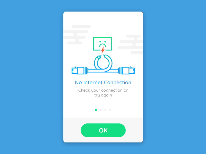 800x600 No Internet Connection Icon