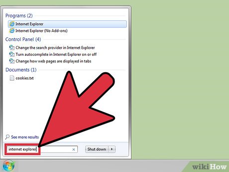 460x345 How To Open Internet Explorer