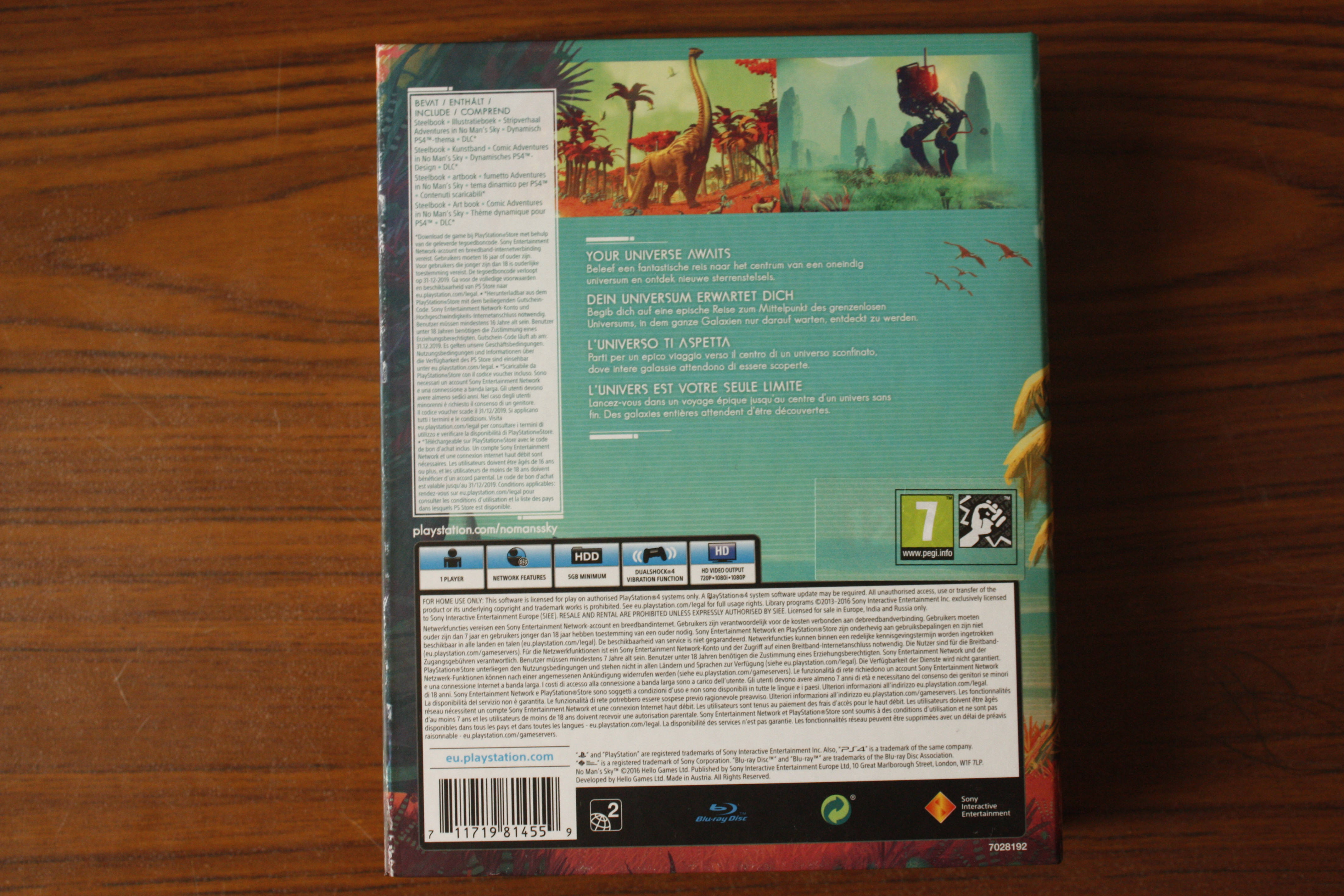 No Man's Sky Limited Edition Has Online Play Icon Hidden Under 4272x2848 No Man's Sky Limited Edition Has Online Play Icon Hidden Under