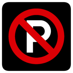 256x256 No Parking Icon