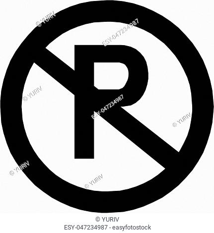 431x470 No Parking Line Icon Stock Photos And Images Age Fotostock