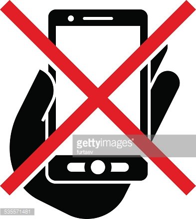393x440 No Mobile Phones Icon Premium Clipart