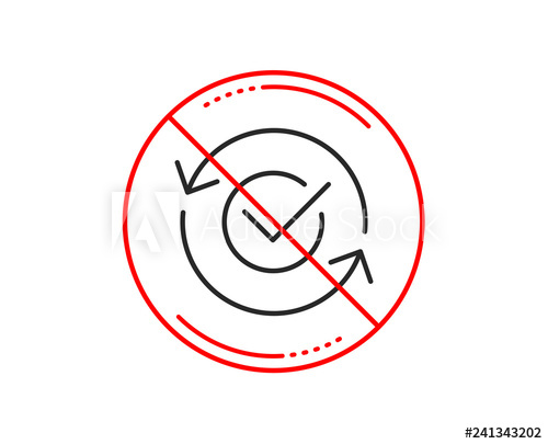 No Or Stop Sign Approved Line Icon Accepted Or Confirmed Sign 500x405 No Or Stop Sign Approved Line Icon Accepted Or Confirmed Sign