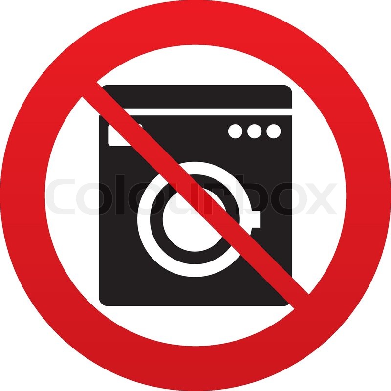 No Washing Machine Icon Home Stock Vector Colourbox 800x800 No Washing Machine Icon Home Stock Vector Colourbox