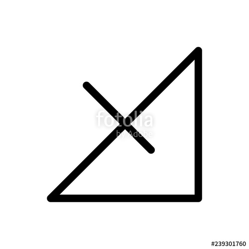 500x500 No Signal Vector Icon Stock Image And Royalty Free Vector