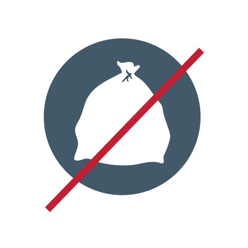 512x512 No Trash Icon