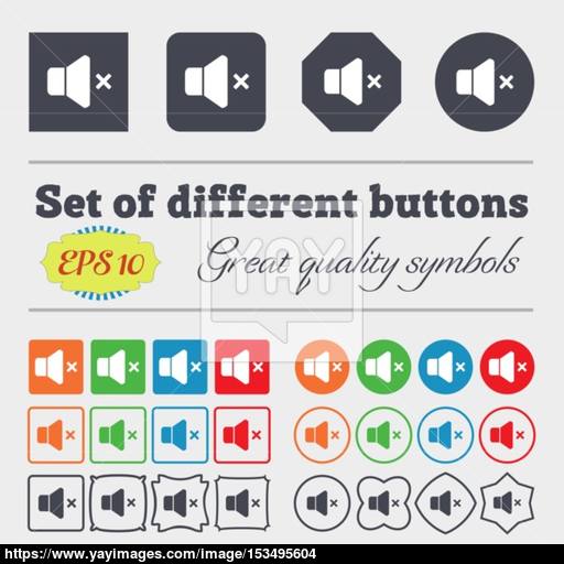 No Volume Icon Sign Big Set Of Colorful, Diverse, High Quality 512x512 No Volume Icon Sign Big Set Of Colorful, Diverse, High Quality