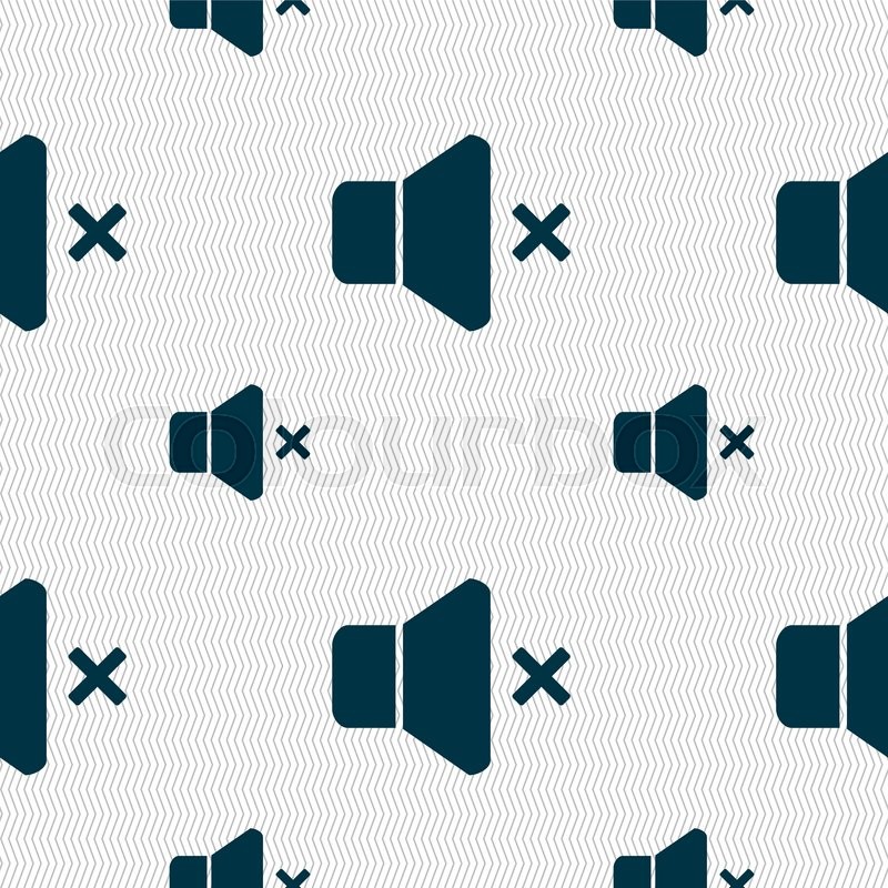 No Volume Icon Sign Seamless Pattern Stock Vector Colourbox 800x800 No Volume Icon Sign Seamless Pattern Stock Vector Colourbox