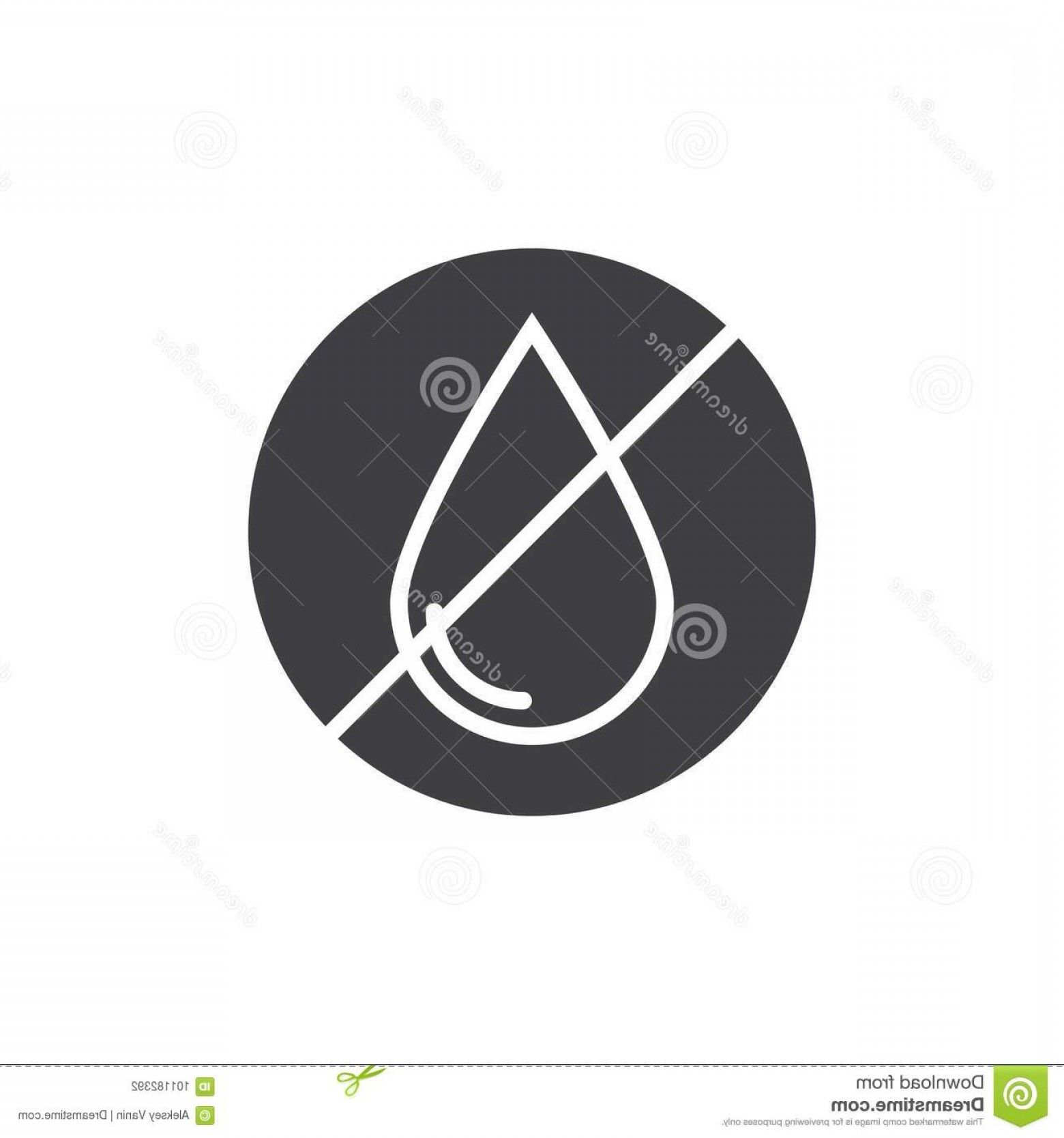 1560x1668 No Water Drop Icon Vector No Water Drop Icon Vector Filled Flat