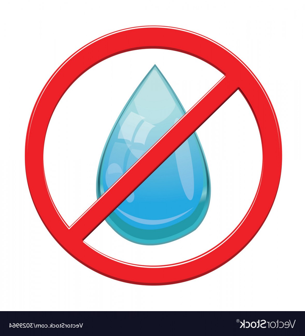 1177x1296 No Water Drop Sign Icon Vector Geekchicpro