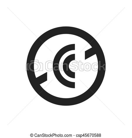450x470 No Wifi Airport Icon Vector Design Vector