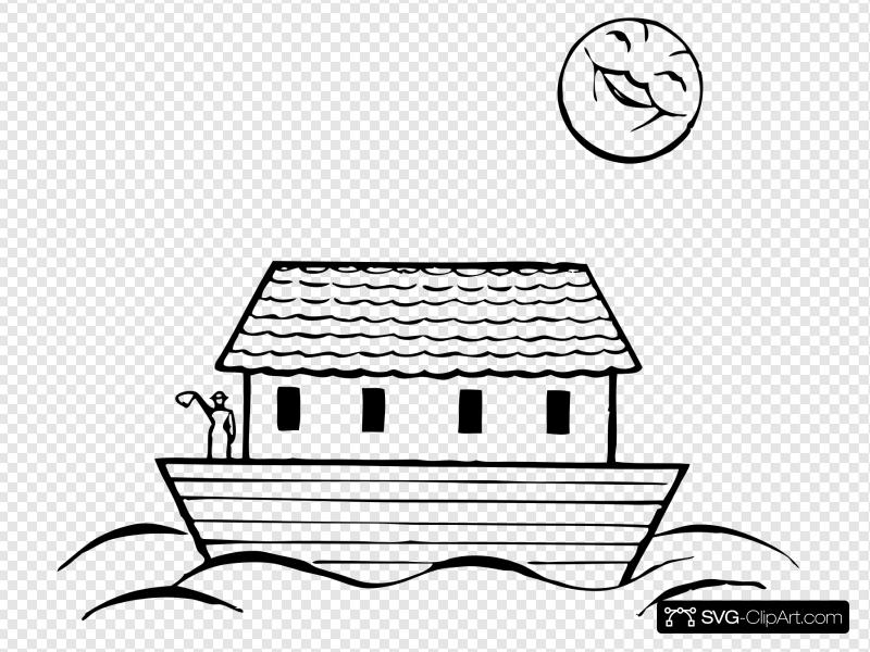 800x600 Noah S Ark Clip Art, Icon
